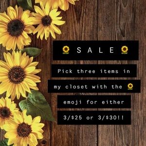 CLOSET SALE
